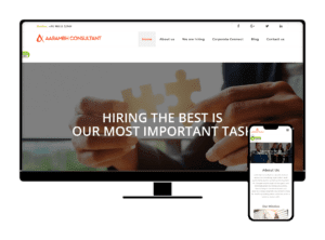 Aarambg Consultant Website